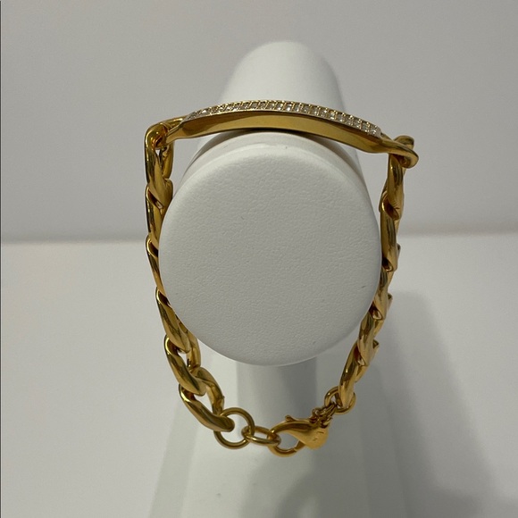Joan Rivers Gold Tone ID Bracelet - Picture 5 of 12